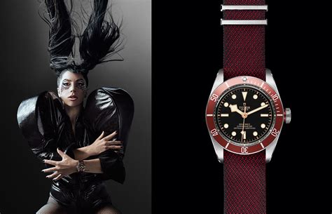 tudor lady gaga watch|Lady Gaga is the new face of Tudor (no meat dress .